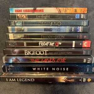 Bundle of 10 Scary Horror Movies Perfect for Halloween!